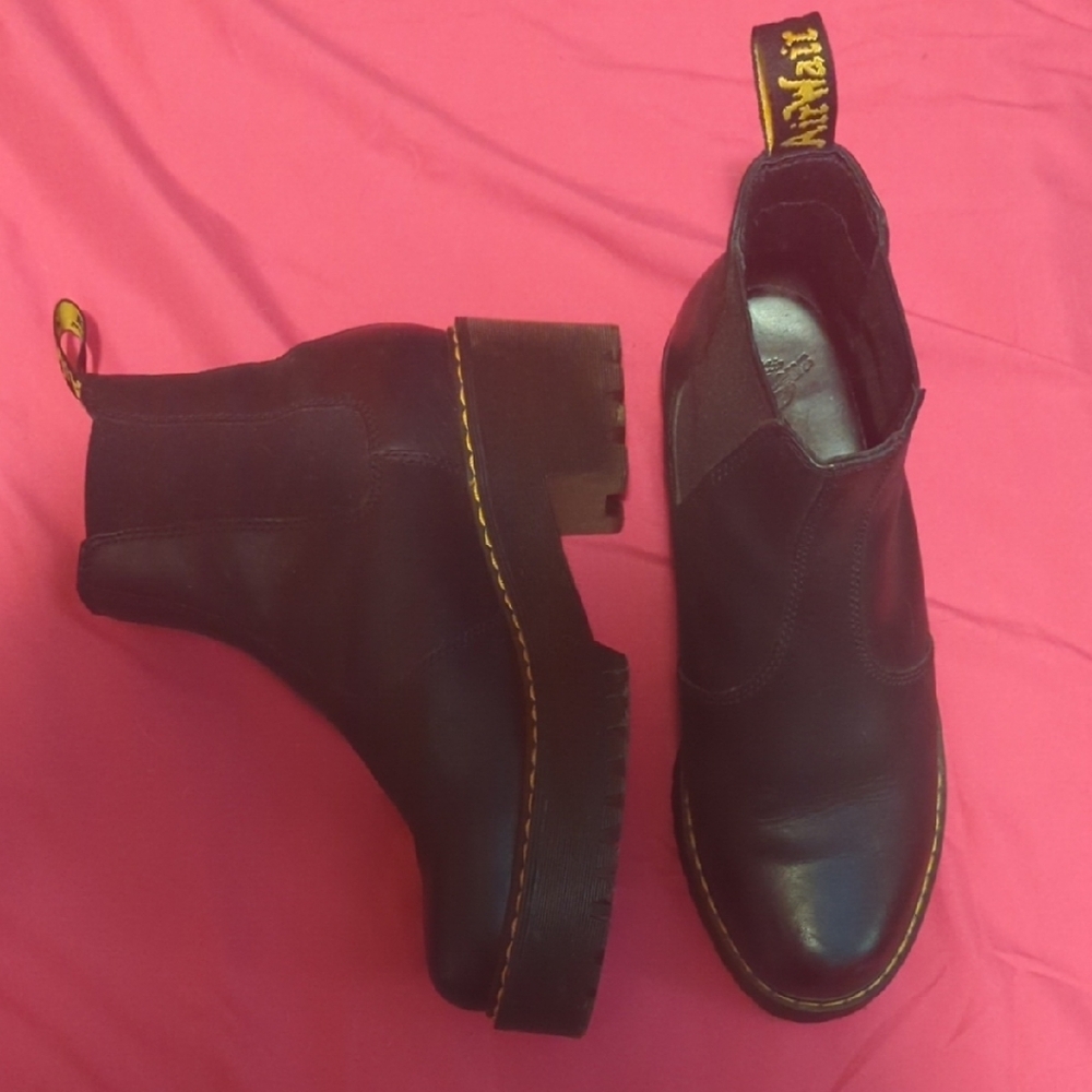 Dr. Martens Black Ankle Boots